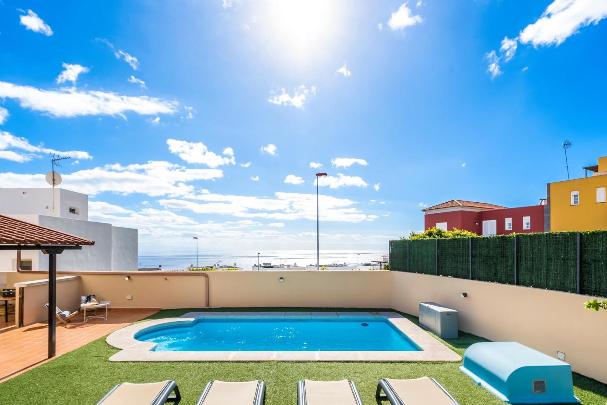 Villa Trueno Refugio De Lujo Con Piscina Climatizada Y Vistas Candelaria Exteriér fotografie
