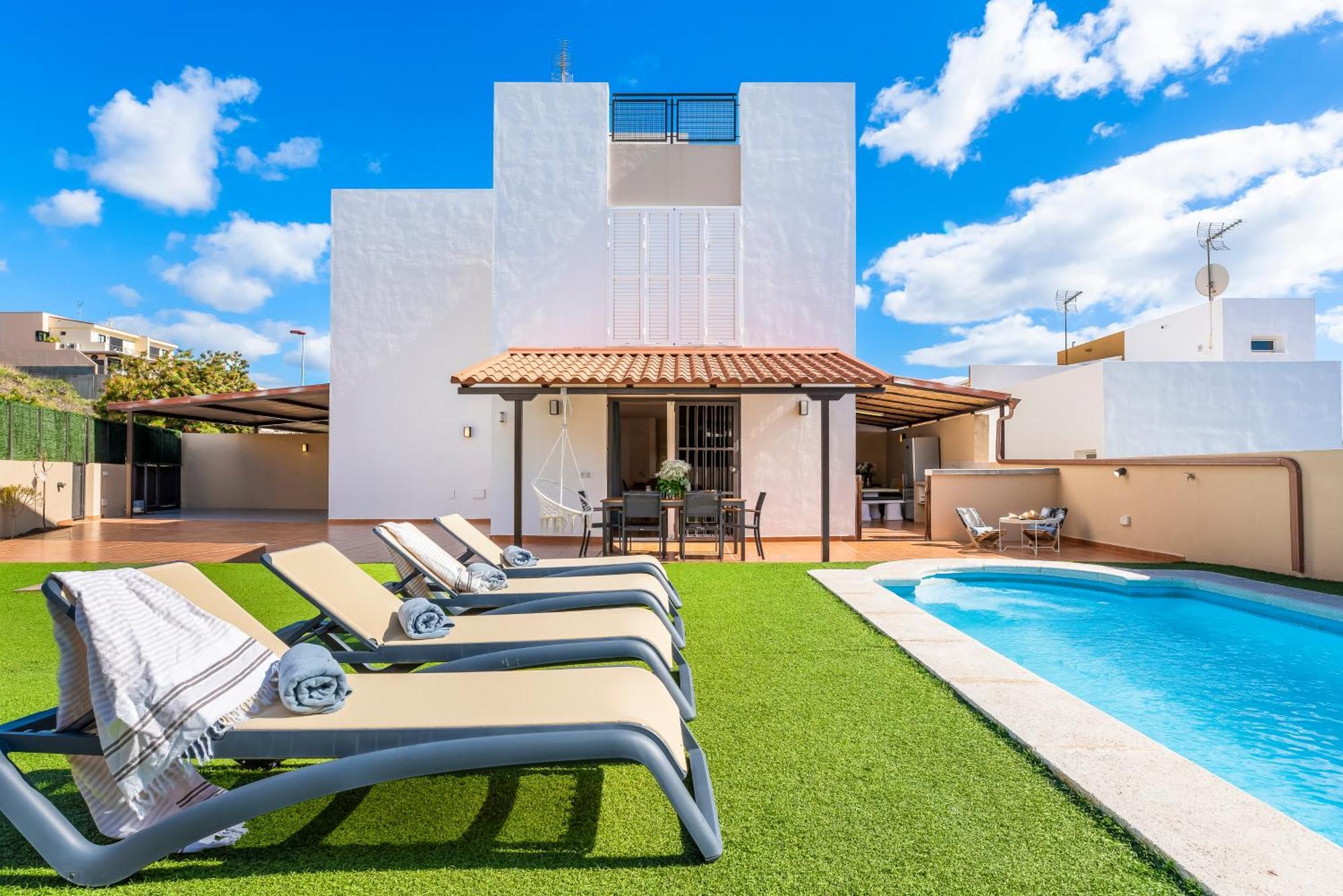 Villa Trueno Refugio De Lujo Con Piscina Climatizada Y Vistas Candelaria Exteriér fotografie