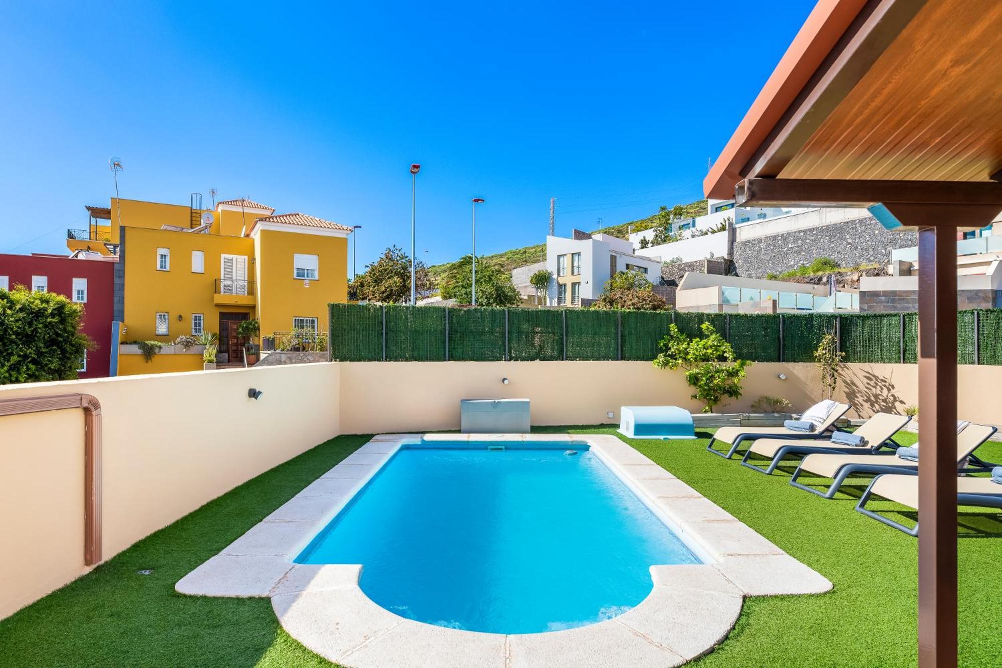 Villa Trueno Refugio De Lujo Con Piscina Climatizada Y Vistas Candelaria Exteriér fotografie